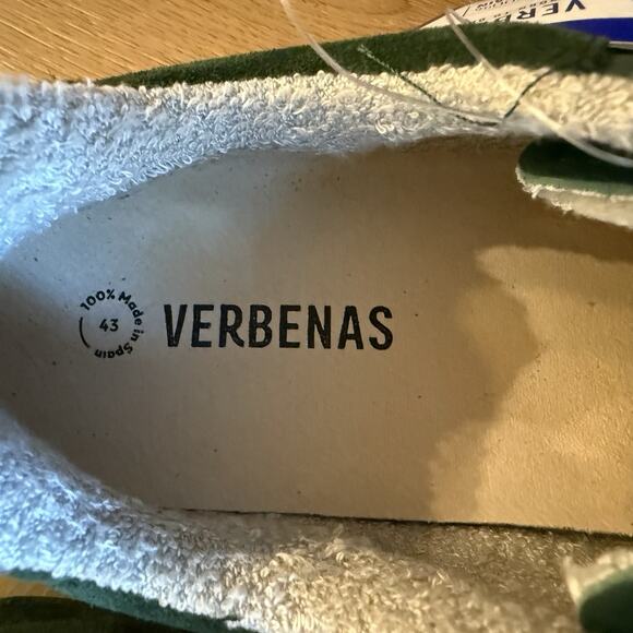 Verbenas Soro Sneakers Trainers Green Verde Made In Spain Size 43/US 10 - Picture 5 of 6